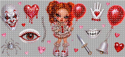 16oz Halloween-J  2589